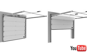 Portes de garage sectionnelles Optima