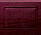 Panneaux portes de garage sectionnelles Acajou - Casetat - Woodgrain