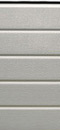 Panneaux portes sectionnelles industrielles Blanc RAL 9002 - RIB - Stucco