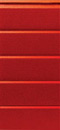 Panneaux portes sectionnelles industrielles Rouge RAL 3000 - RIB - Stucco