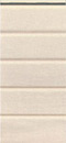 Panneaux portes sectionnelles industrielles Crème RAL 9001 - RIB - Woodgrain